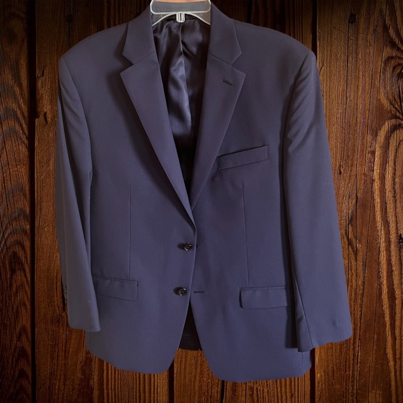 Lauren Ralph Lauren Dark Blue Blazer Sport Coat men’s size 42R - Picture 6 of 6